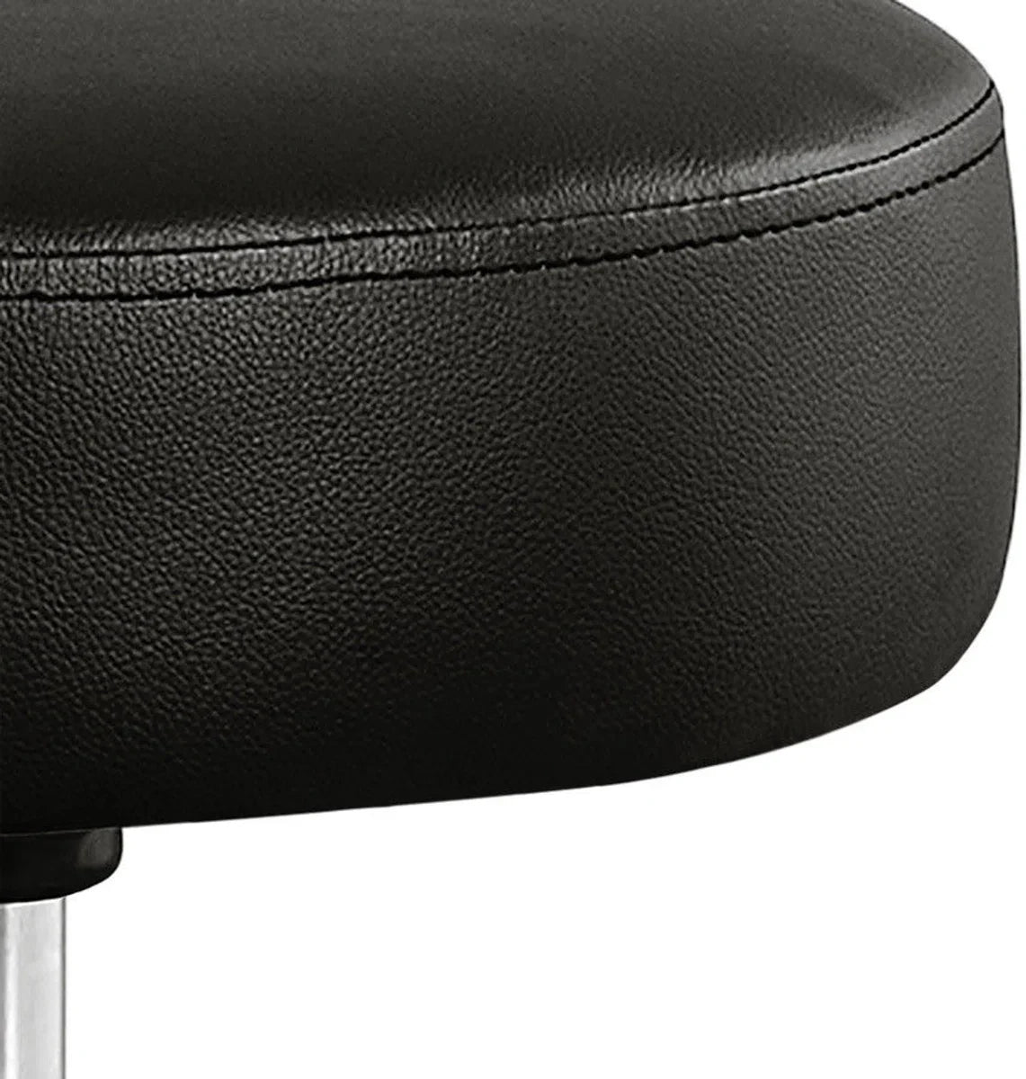 Black work stool, rolling stool, work chair, stool