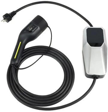 Laadkabel | Oplaadkabel | Elektrische auto | mobiele thuislader | van type 2 naar schuko stekker | 8-32A- 1.7/7 kW| 4 meter | voor hybride & elektrische auto | Stekker | Stopcontact | EU stopcontact | adapter | Oplader | autooplader