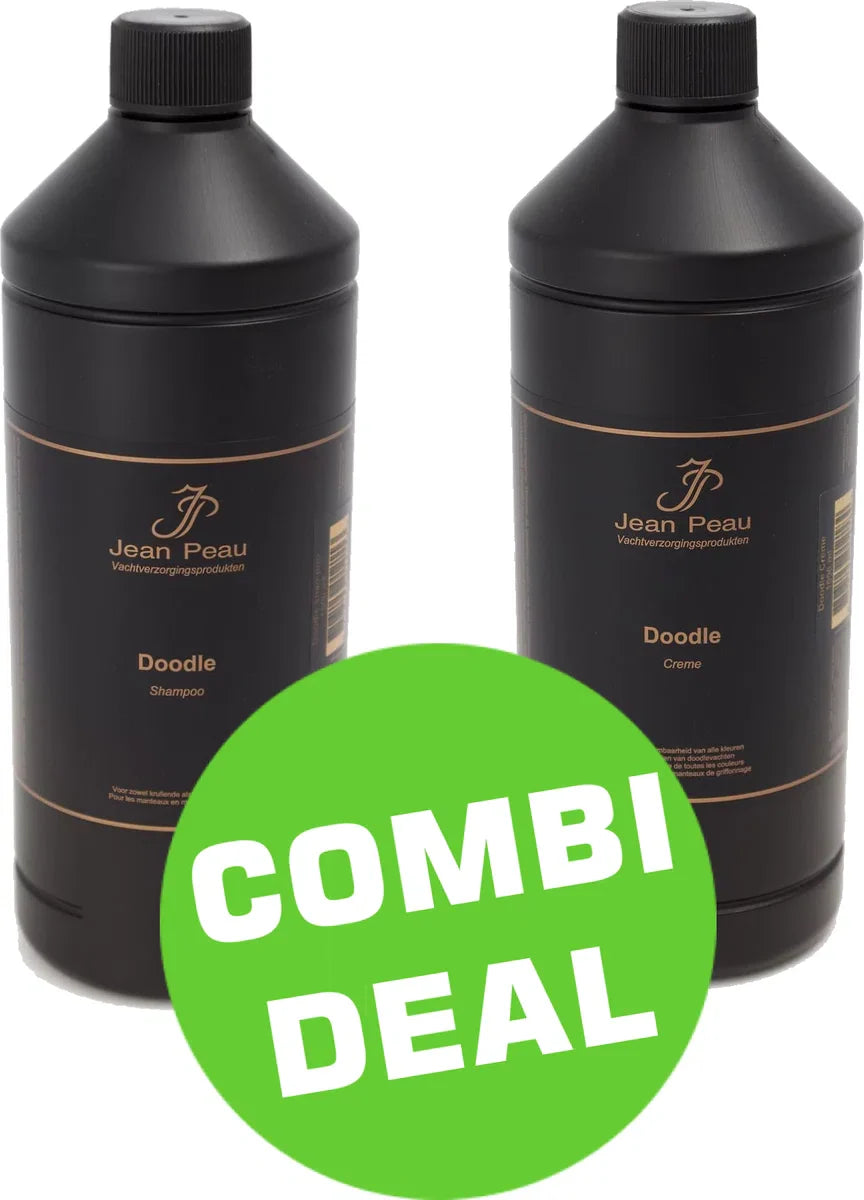 Jean Peau Combi-pack - Doodle Shampoo & Doodle Crème - 1000 ml