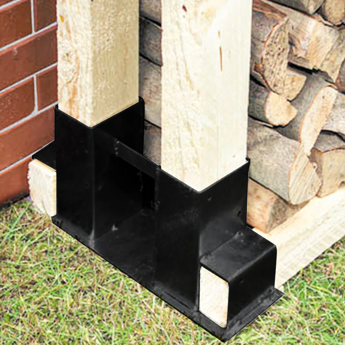 4 Stuks Houtstapelhulp Houtstapelhouder Stapelhulp Open Haard