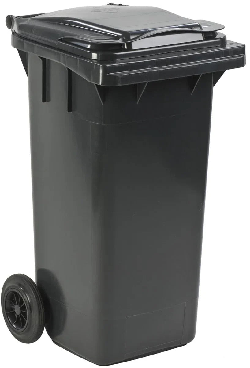 Mini Container - 120 liter Grijs - Kliko Afval Container 120 liter - Afvalbak 120l