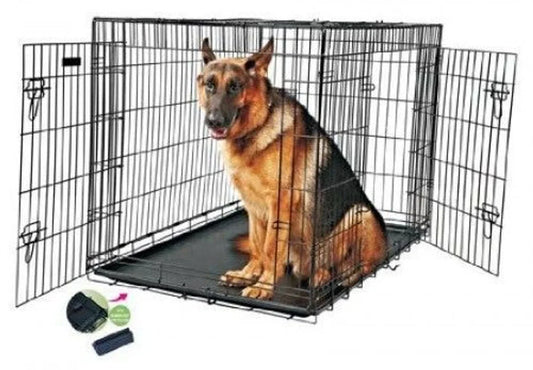 Hondenbench - XL - 107 x 69 x 76 cm - Zwart