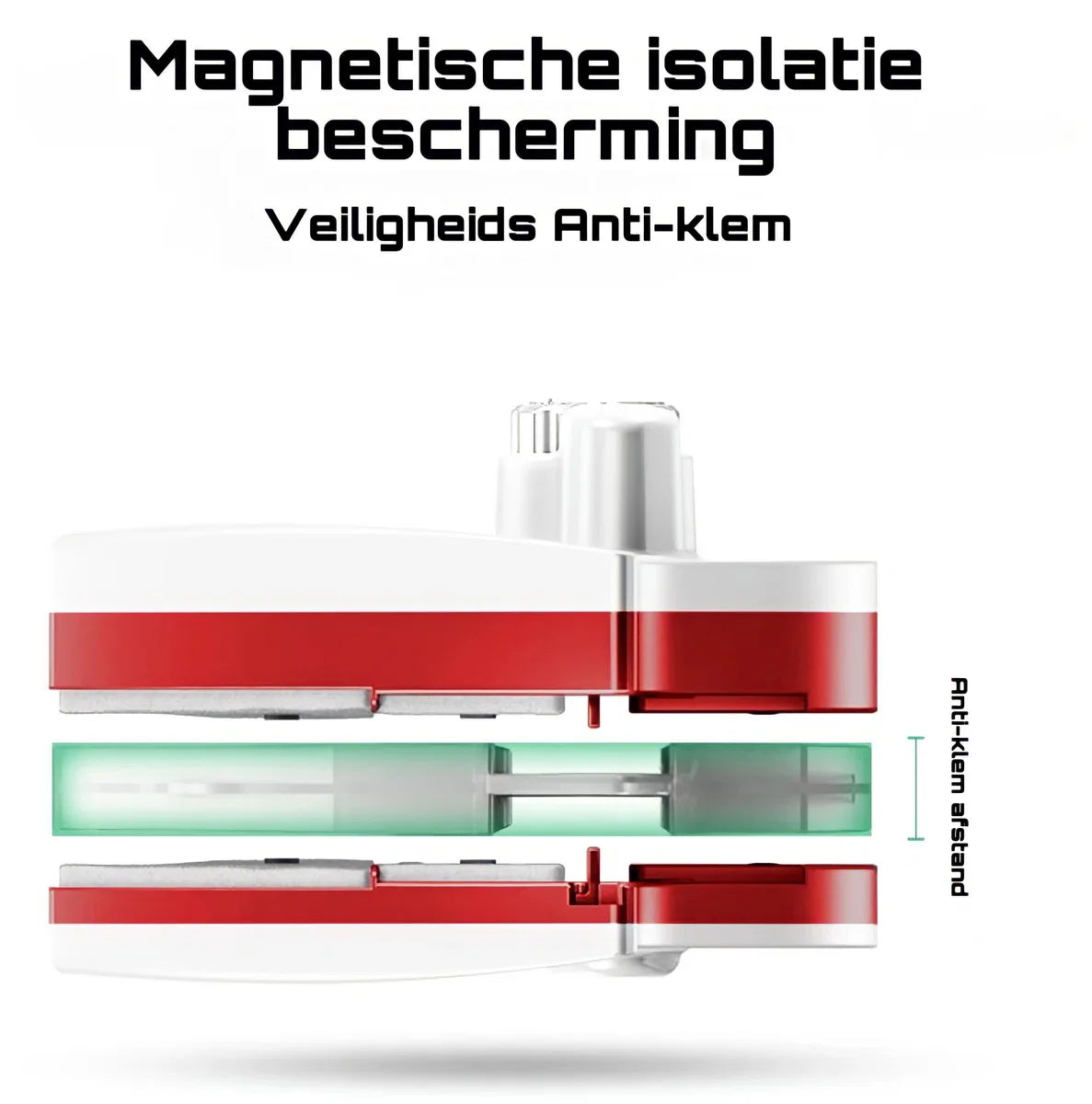 Magnetic Window Cleaner - Double Glazing HR+ HR++ - Adjustable - Window Cleaner