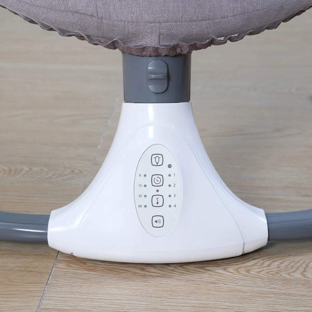 Ultimate Smart Electric Bouncer - Adjustable, Comfortable and Stylish - Baby Swing for Babies - Grey