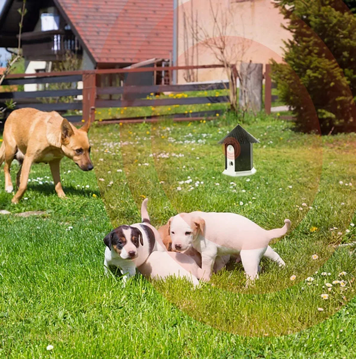 Anti Blaffen Diervriendelijk Apparaat Huisvorm Hond Blaffen Controle Training Apparaten Ultrasone Hond Blaffen Afschrikmiddel Stop Hond Blaffen Apparaat Tot 50 Ft