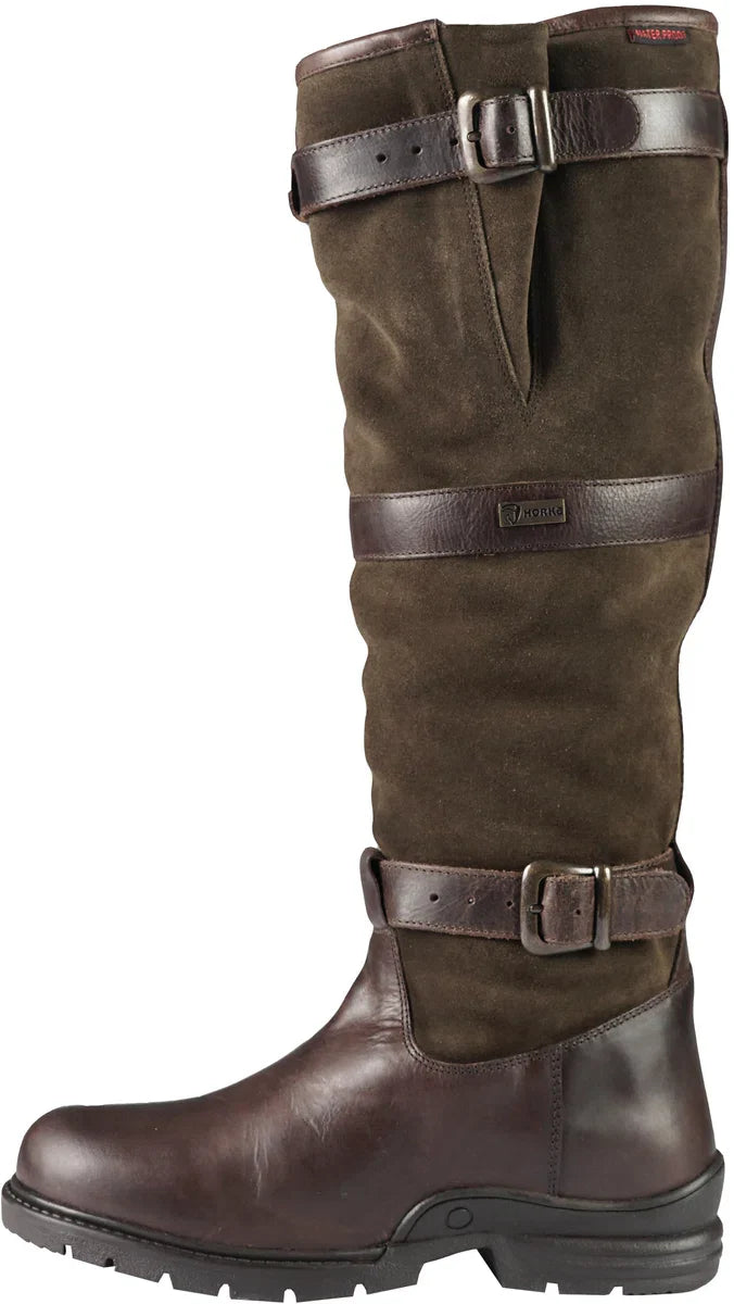 Outdoor Leather Boots | brand Horka | model Highlander | high model | colour Brown