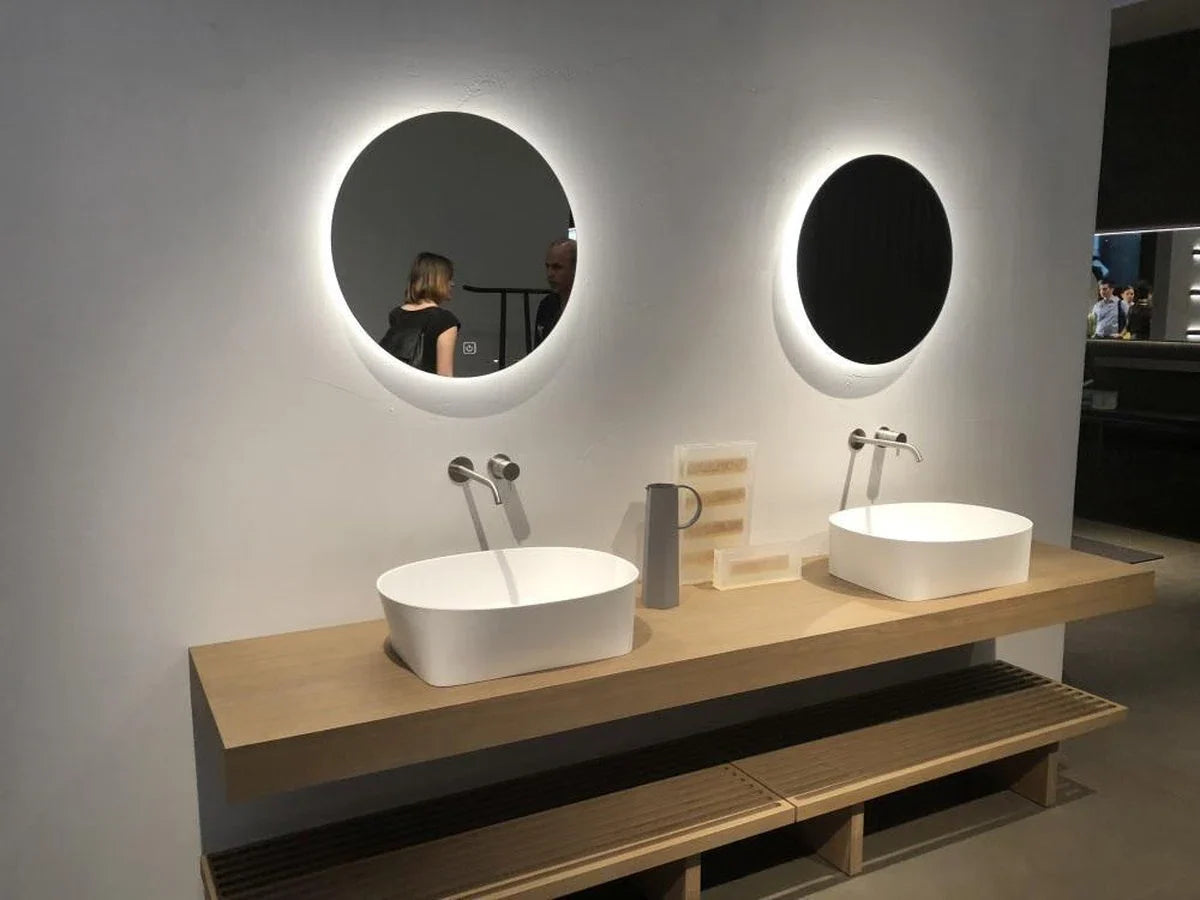 LED Spiegel - Condensvrij - Dimbaar - 3 LED Modi - Eenvoudige Installatie
