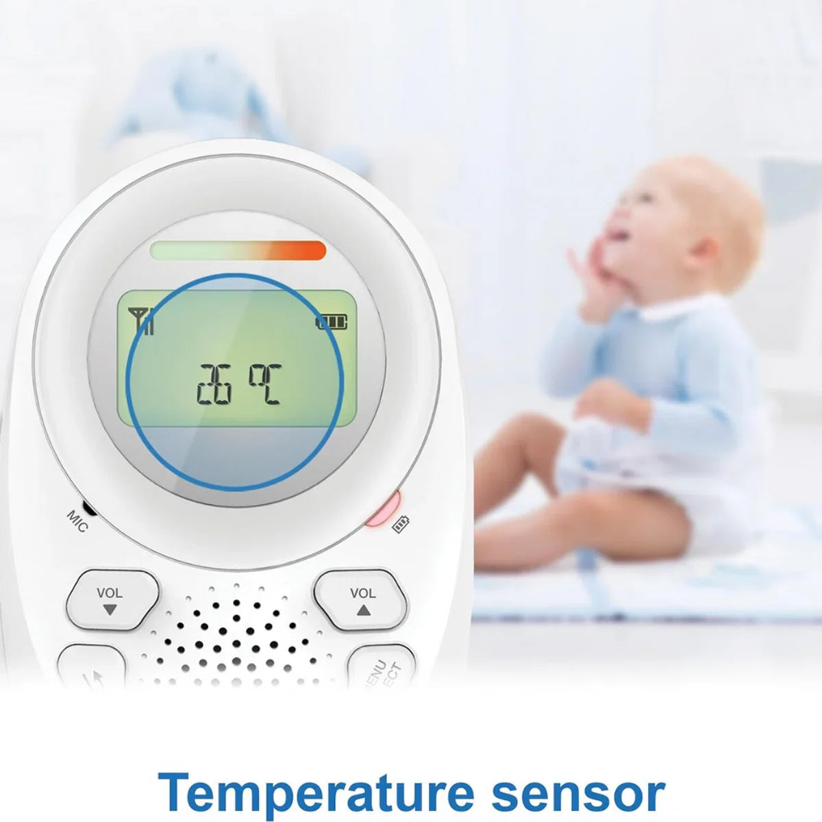 Equivera Babyfoon - Babyfoon met Camera - Babyfoon - Babycamera - Binnen - Multifunctioneel - Premium