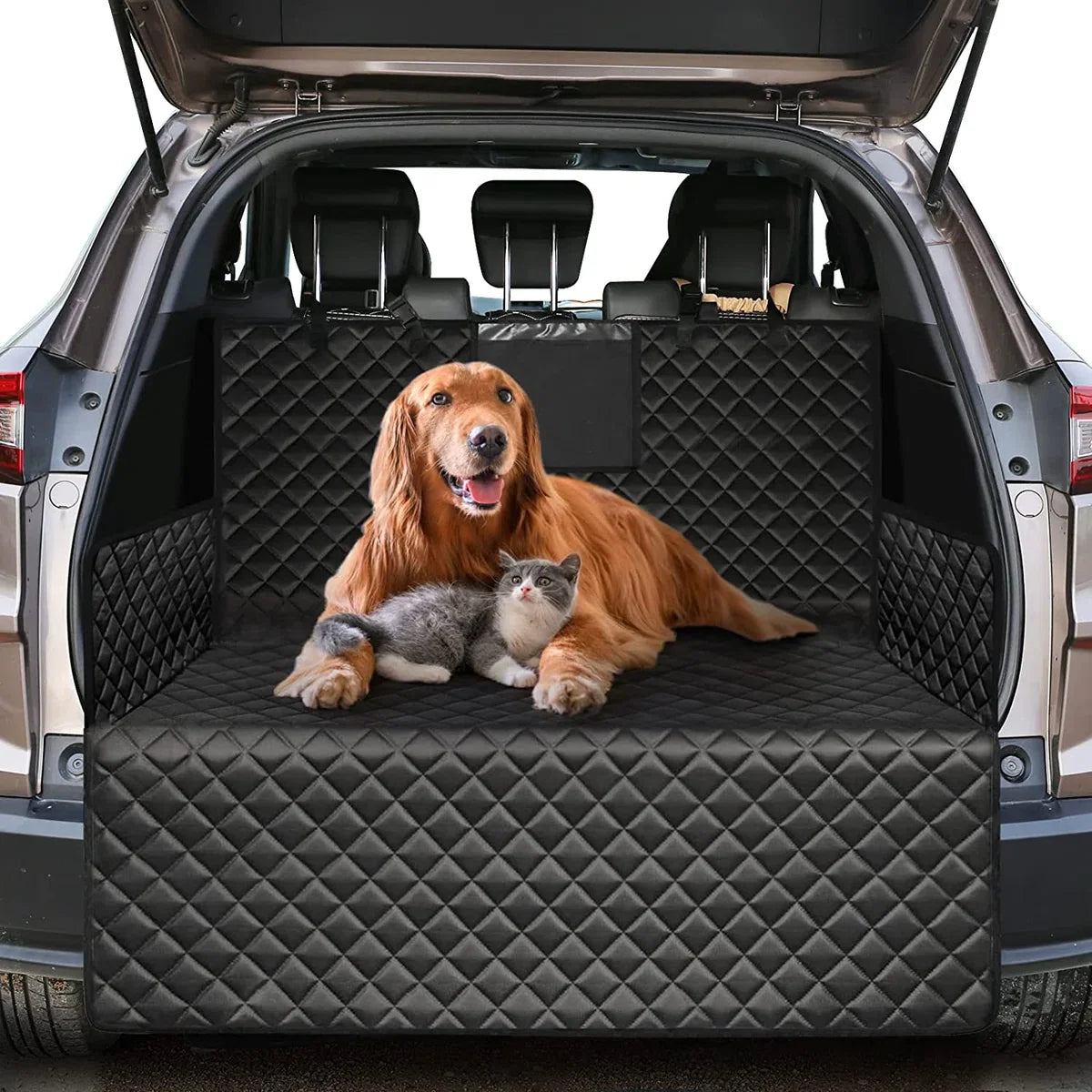 Boot protection for dogs - waterproof boot cover for dogs / universal car dog protection cover / non-slip wear-resistant