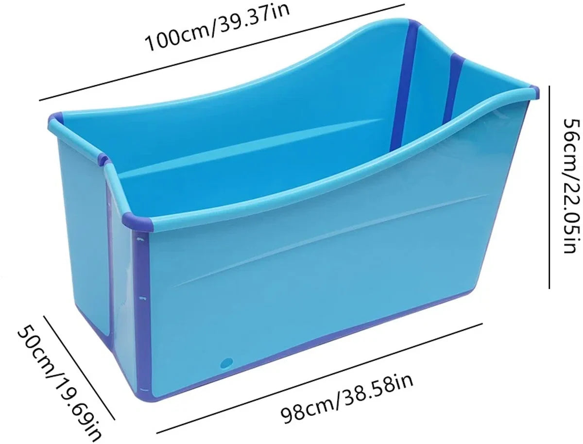 Opvouwbaar Bad - Zitbad voor Volwassenen - bath bucket - IJsbad - Ice Bath - Dompelbad - Kinderbadje - Reisbad - Opvouwbare Badkuip - inklapbaar bad - Ultieme Ontspanning voor Volwassenen en Kinderen!