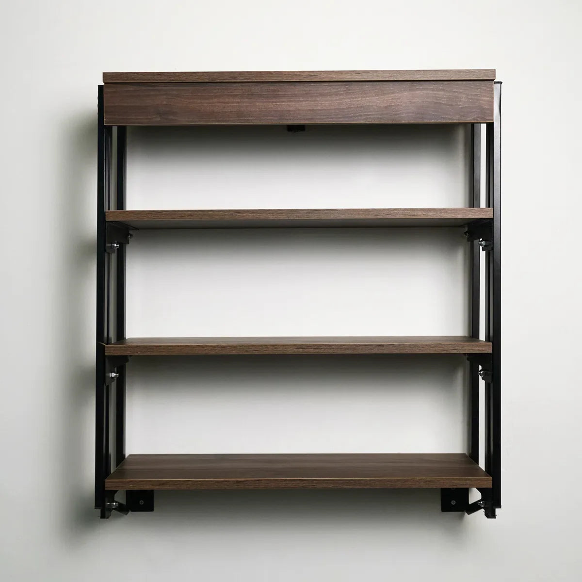 Foldable Table - Wall Table - Kitchen Table - Murphy Fold Down Table - Wall Desk - Foldable Desk - Multi-functional Desk & Shelf - MDF