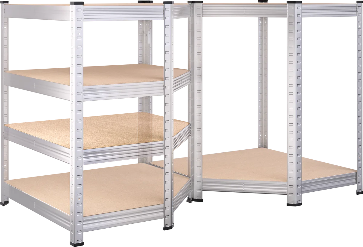 Hoekstelling - Opbergplanken - Boutloze plank 180x70x40cm Gegalvaniseerd 875kg