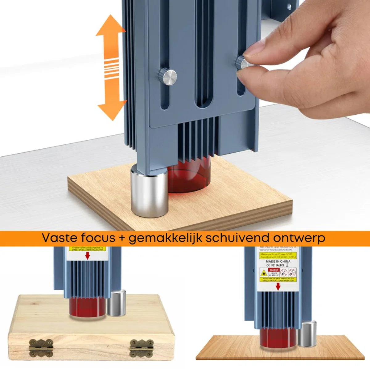 Sculpfun S9 Lasergraveermachine | Ultradunne Laser | Graveermachine | Lasersnijder | Hout Acryl Lasersnijmachine