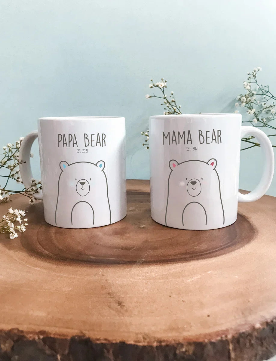 Kraamcadeau - Babyshower cadeau - Zwangerschapscadeau - Geschenkset Babycadeaus - Babycadeau - Meisje - Jongen - Aanstaande Ouders - Gepersonaliseerd - Uniek - Voor man en vrouw - Giftbox - Mama papa
