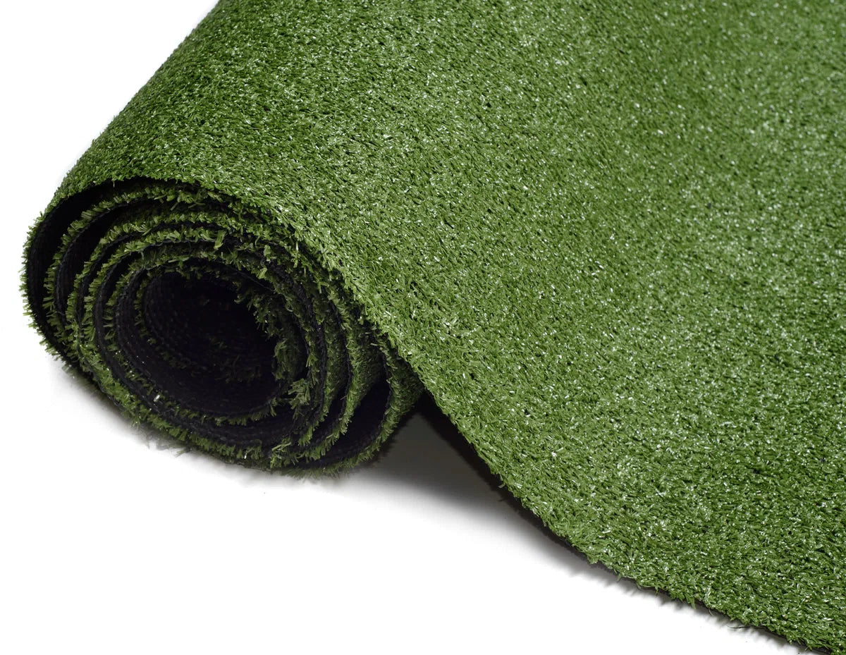 Tapiso Pure Green Kunstgras Groen 6mm Balkon Tuin Terras Grastapijt Maat- 300x300