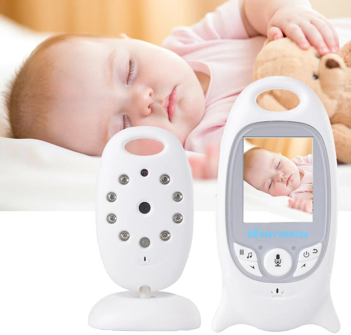 VB601 Babyfoon met camera - Wit JK3
