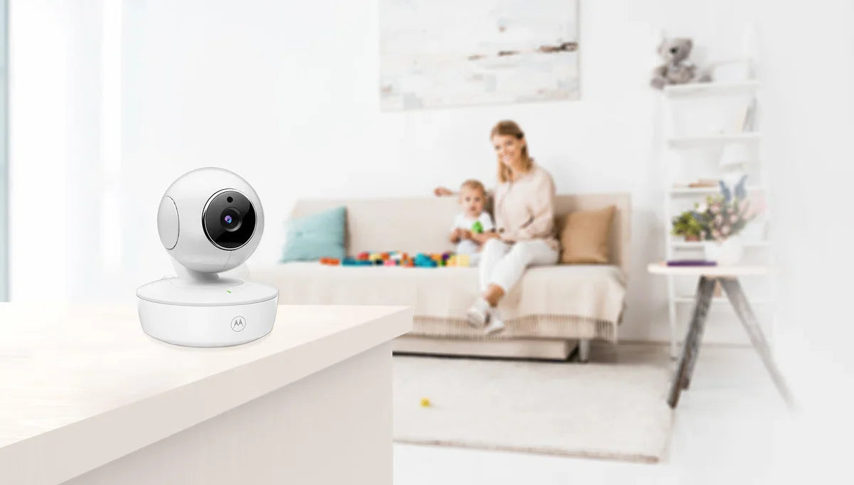 Motorola Nursery Babyfoon met Camera - VM55 - 5-inch Kleurendisplay - Draadloos - Infrarood Nachtzicht - Kantelbare Camera - Terugspreekfunctie