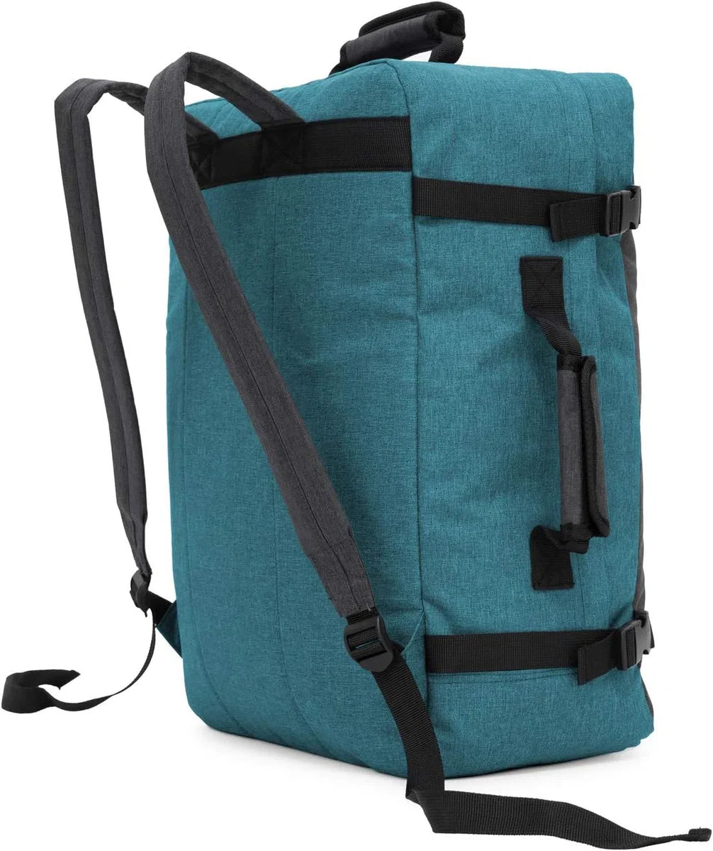 Cabin Size Backpack, Ryanair handbagage-rugzak, 55 x 40 x 20 cm, reisrugzak met laptopvak 17 inch, 35 liter
