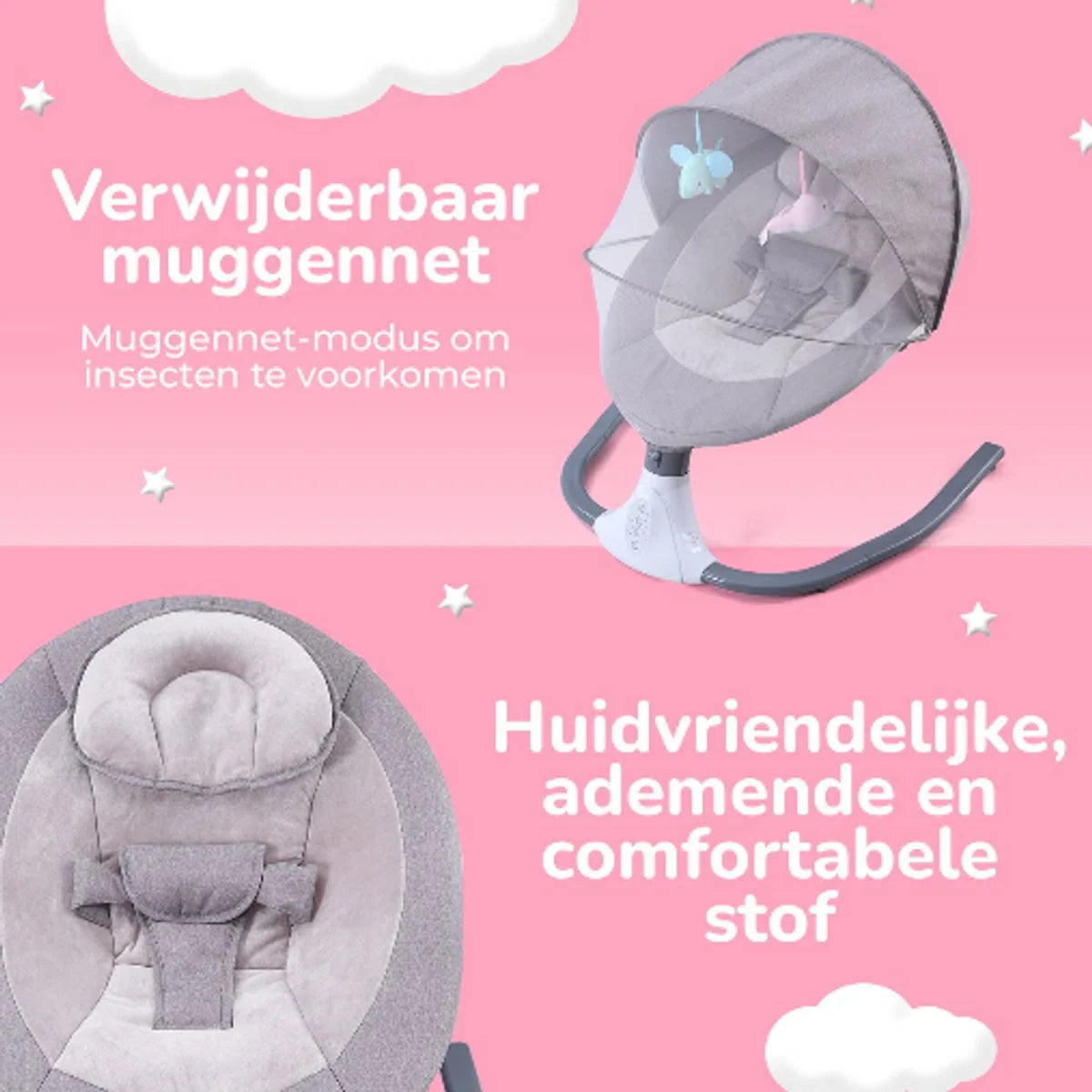 Electric Bouncer - Bluetooth and Swing Options - Baby Swing - Rocker - Baby Swing - Baby Cradle - Baby Items - Children's Items