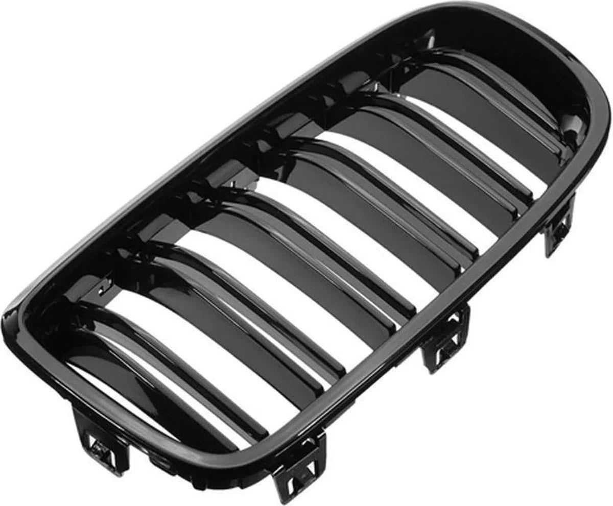 Sportgrille Nieren Geschikt voor: BMW F30 F31 F35 3 Serie Glanzend Zwart M3 Look Exclusieve look LCI Styling