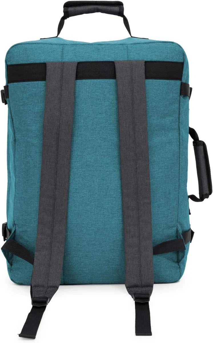 Cabin Size Backpack, Ryanair handbagage-rugzak, 55 x 40 x 20 cm, reisrugzak met laptopvak 17 inch, 35 liter