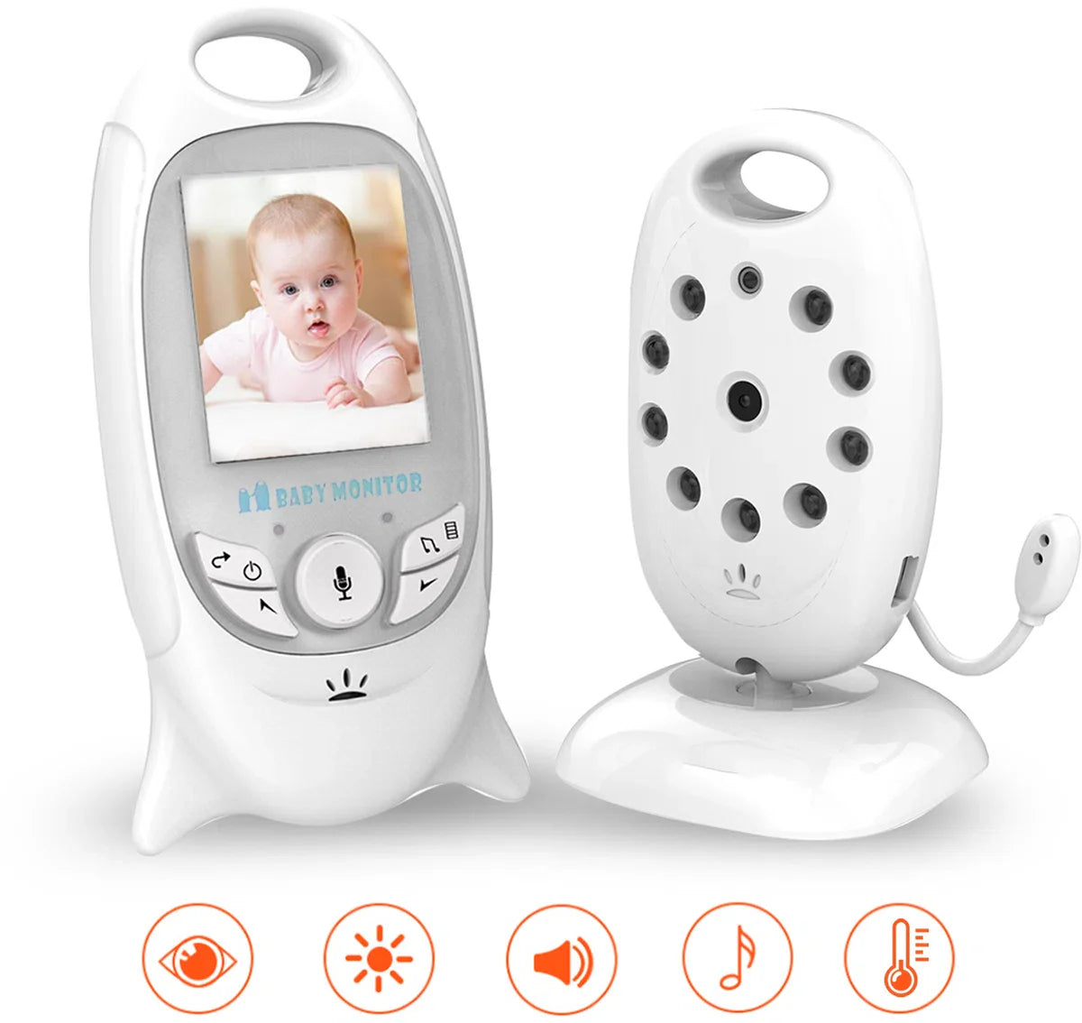 VB601 Babyfoon met camera - Wit JK3