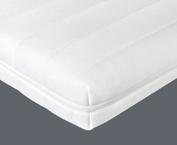 Topper matras 160x200 cm - topdekmatras - premium tijk - 5cm hoog