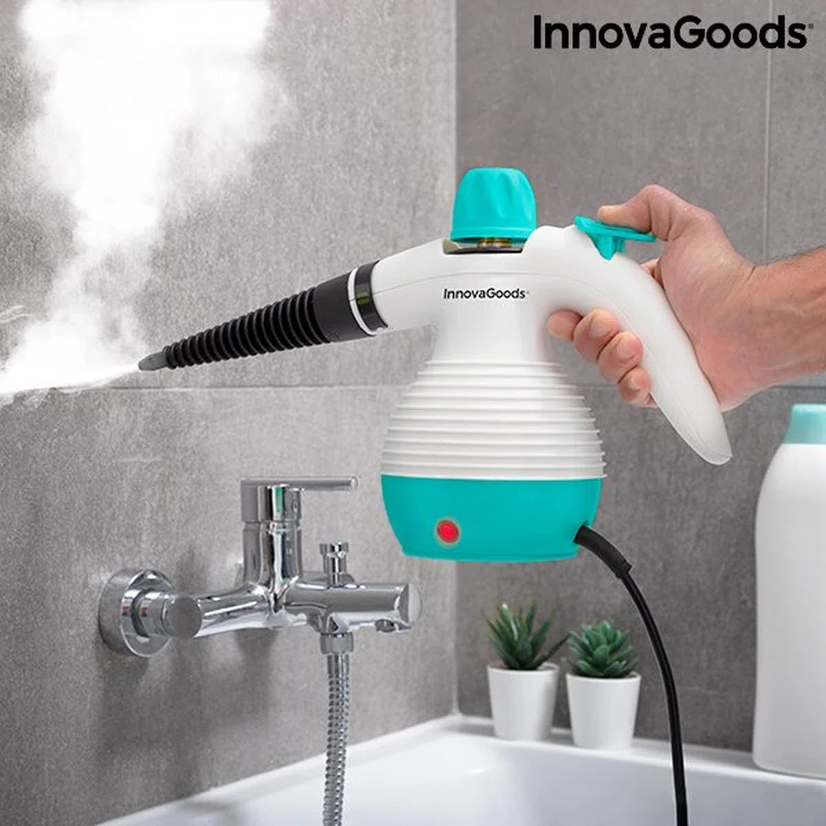 Stoomreiniger – Handstoomreiniger – Handstomer – Stoomreinigers – Steam cleaner – Stoomreiniger kleding – Bank – Vloer – Meubels – Textiel – 9 in 1 – 350 ML – 3 Bar – 1000 Watt
