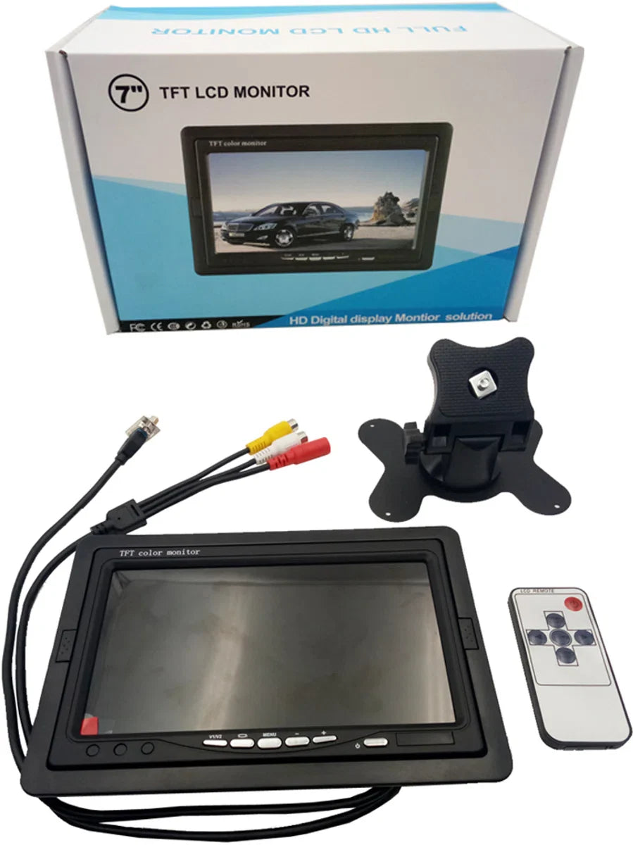 7 inch TFT LCD-scherm autodisplay voor achteruitrijcamera