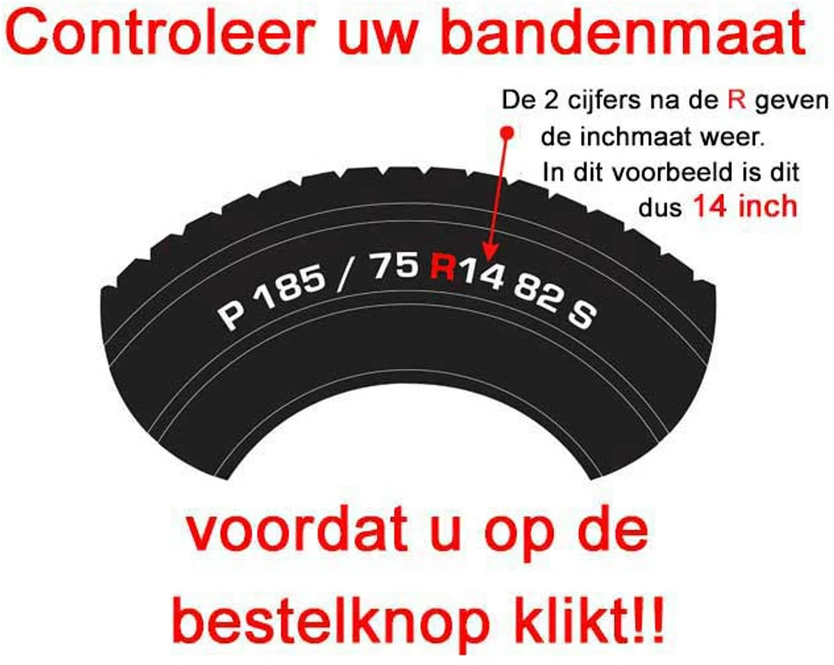 Wieldoppen GRANIT-B 15 inch matzwart. Set van 4 stuks in doos (graag tekst lezen!)