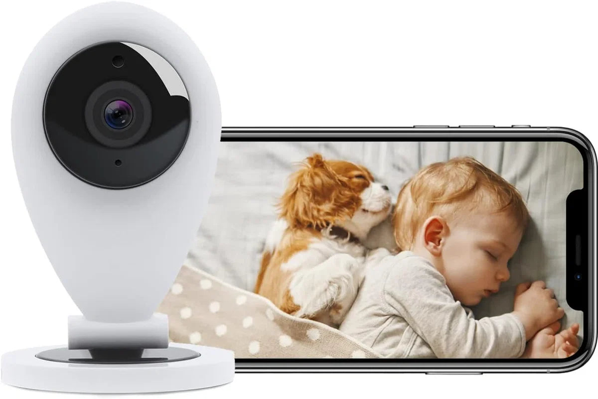Hondencamera - Huisdiercamera - Indoor Camera - Petcam - Camerabewaking - Beveiligingscamera - Beveiligingscamera voor binnen - Bewakingscamera - Bewakingscamera voor binnen