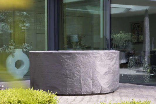Tuintafelhoes Ronde tuintafelhoes Ø 200x85 cm | Topkwaliteit beschermhoes TÜV gecertificeerd