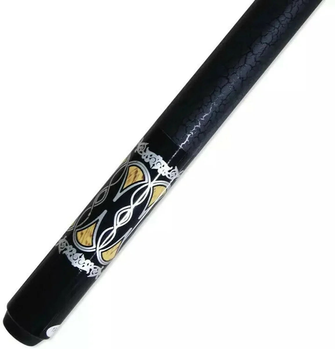 Pegasi Classic Pool Cue - Billiard Cue - Cue Stick - 146cm - Two-Piece - Black Hawk