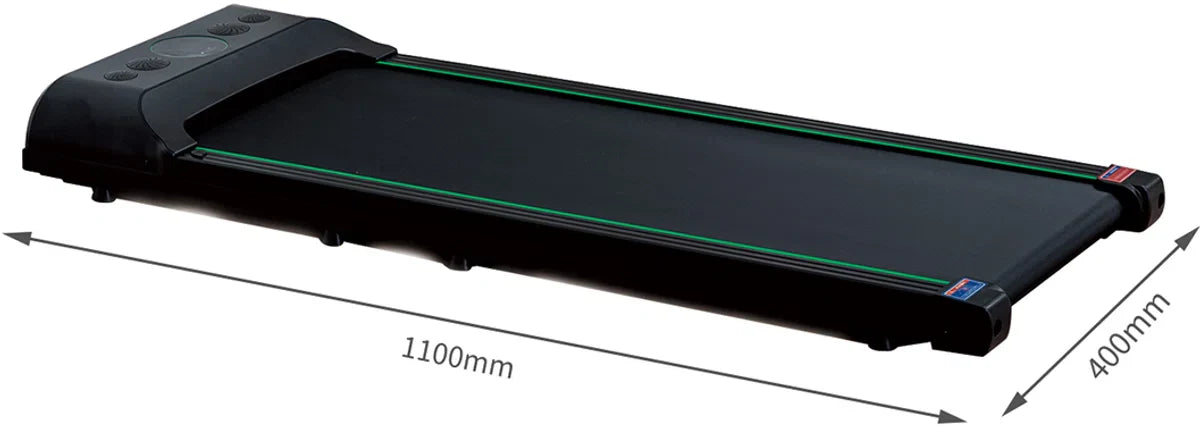 Treadmill for home - Flat treadmill - Walking pad - Easy storage - Multiple speed settings - 1-6km/h - Loadable up to 100 kg