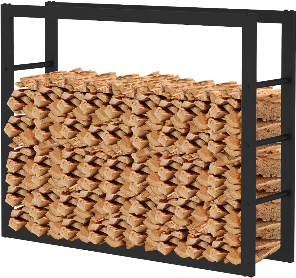 Haardhoutrek - Design Houtrek - Houtopslag - 80x100x25 cm.