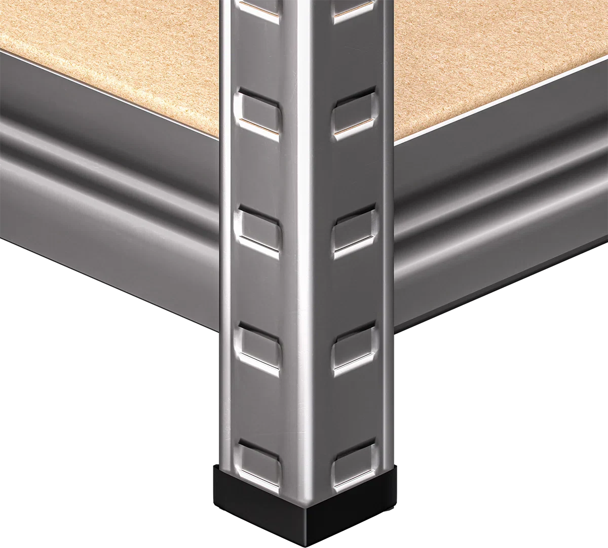 Stellingkast Hoek - Opbergrekken - Boutloze Plank 180x70x40cm Verzinkt 875kg