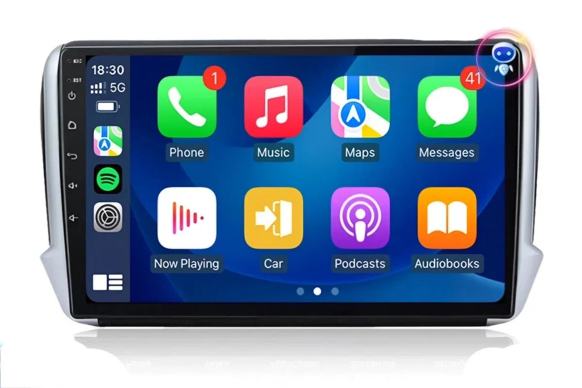 Peugeot 208 & 2008 2011 - 2018 | Carplay & Android auto | 2GB & 32GB | Autoradio met navigatie | Radioscherm | 2011 2012 2013 2014 2015 2016 2017 2018 | XY like gti