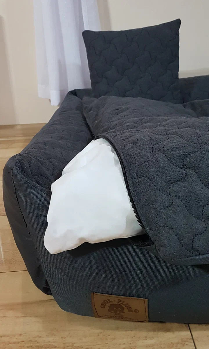 Hondenmand XXL - 120x90 cm - waterdicht - antraciet