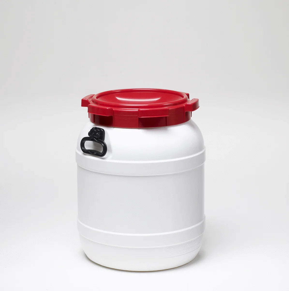 Drum 42 Litres - Watertight and Airtight - White/Red