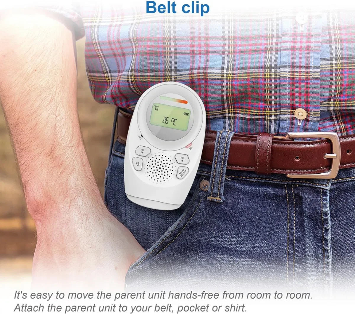 Equivera Babyfoon - Babyfoon met Camera - Babyfoon - Babycamera - Binnen - Multifunctioneel - Premium