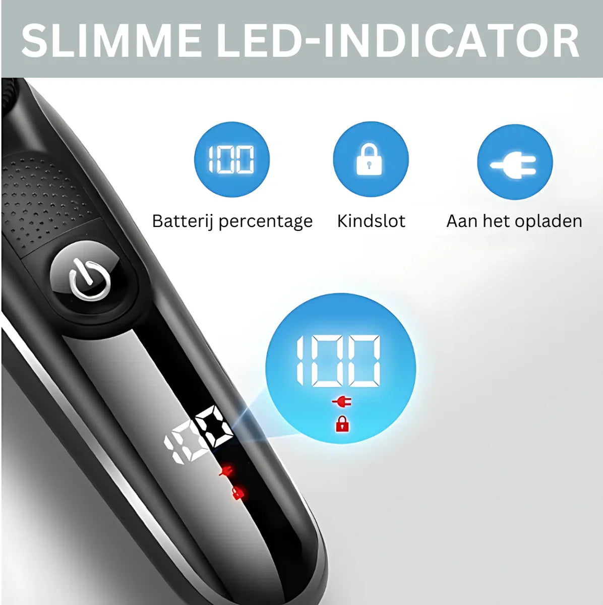 LM-1832 Bodygroomer heren – Waterdicht – 5 opzetstukken - Tondeuse 5-in-1 - Draadloos gebruik - Baardtrimmer - Verstelbaar 1-10MM – Neus- en oortrimmer - Oplaadbaar scheerapparaat voor mannen