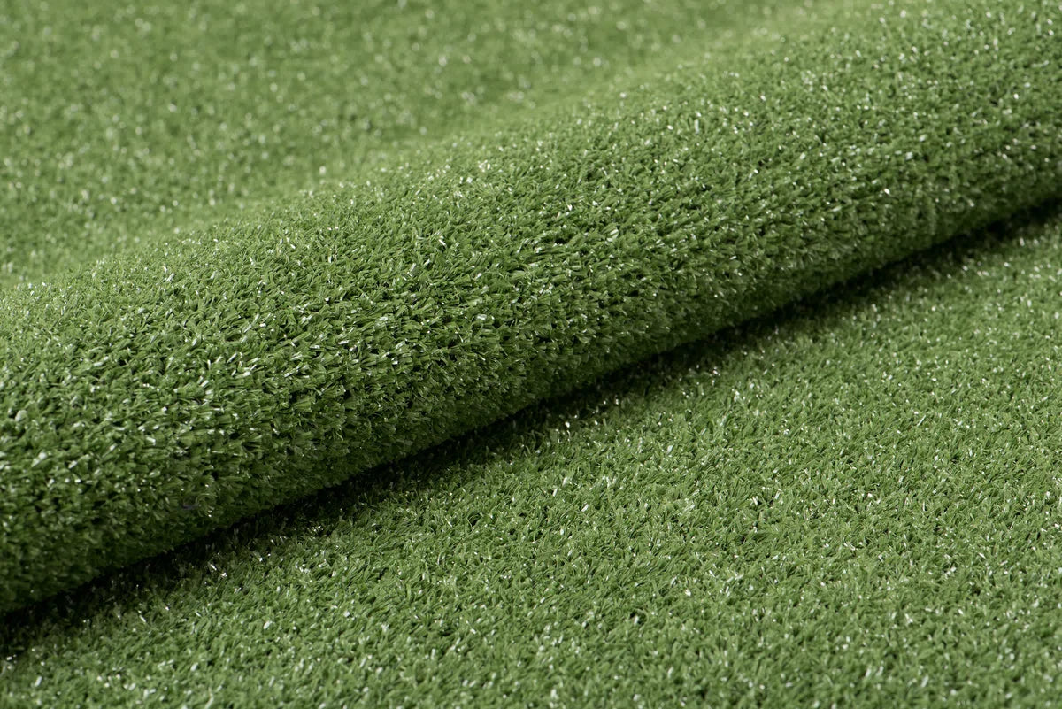 Tapiso Pure Green Kunstgras Groen 6mm Balkon Tuin Terras Grastapijt Maat- 300x300