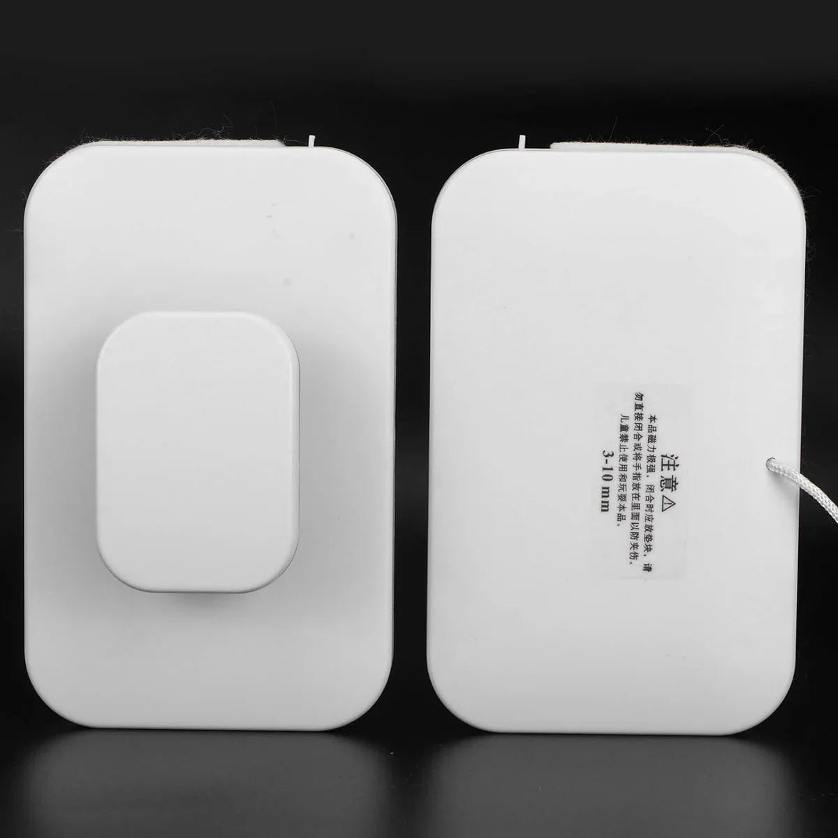 Magnetic window cleaner - window cleaner - Thickness up to 15mm - Magnetic window wiper - Window cleaner