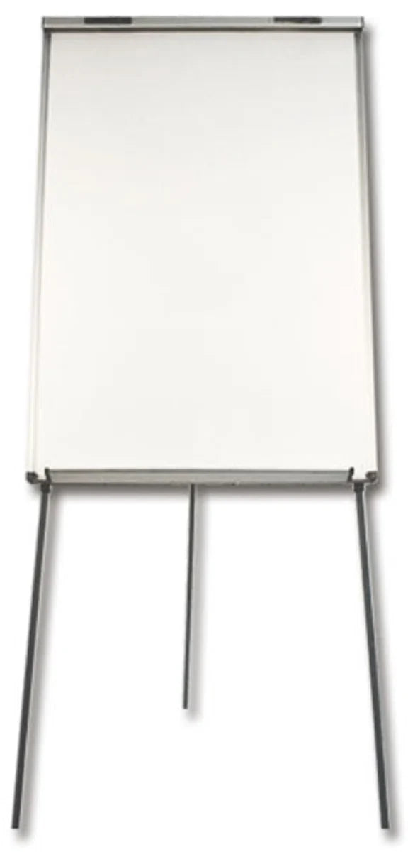 Flipchart with paper clamp - 70 x 100 cm - Magnetic and writable board surface