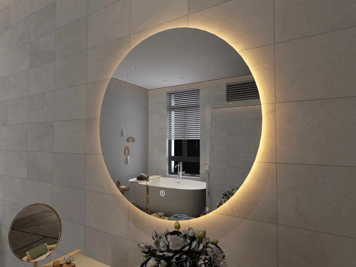 Viidako LED Spiegel - Condensvrij – dimbaar - 3 LED standen – Hip design – Krasbestendig – Duurzame kwaliteit – Eenvoudige Installatie