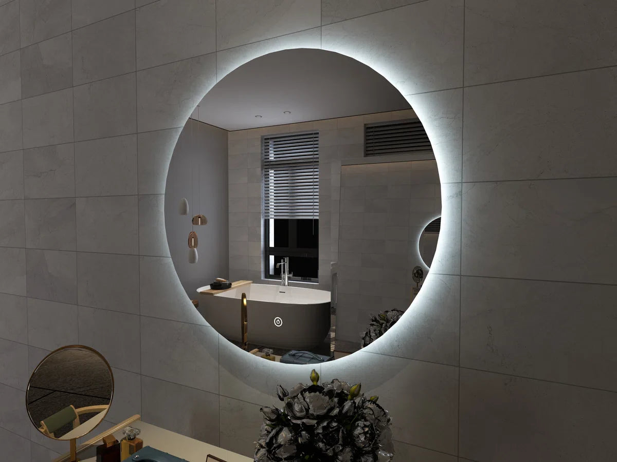 LED Spiegel - Condensvrij - Dimbaar - 3 LED Modi - Eenvoudige Installatie