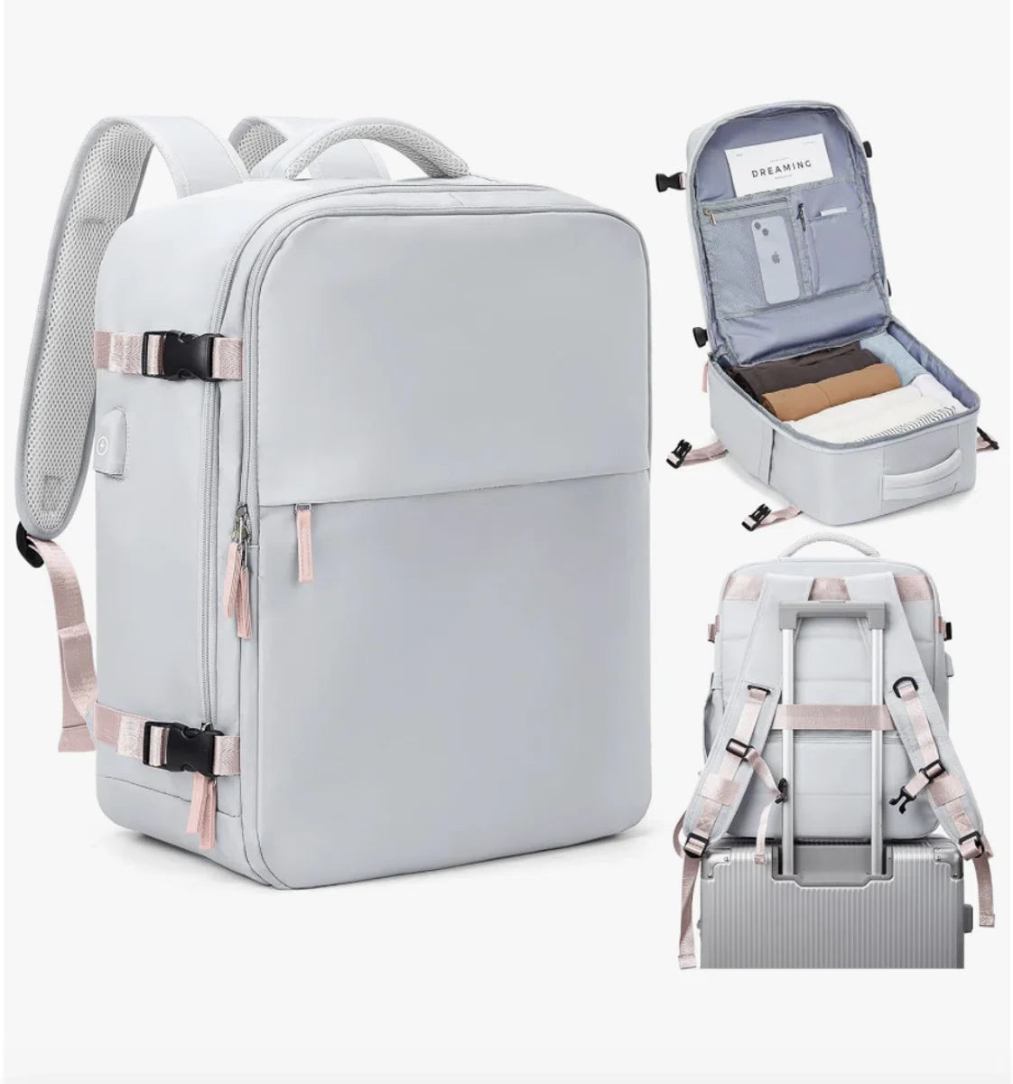 Ryanair handbagage 40x20x25 Tas voor onder de stoel 45x36x20 Nieuwe Easyjet handbagage reistas Cabineformaat rugzak, handbagagetas Rugzak Casual dagrugzak Schooltas