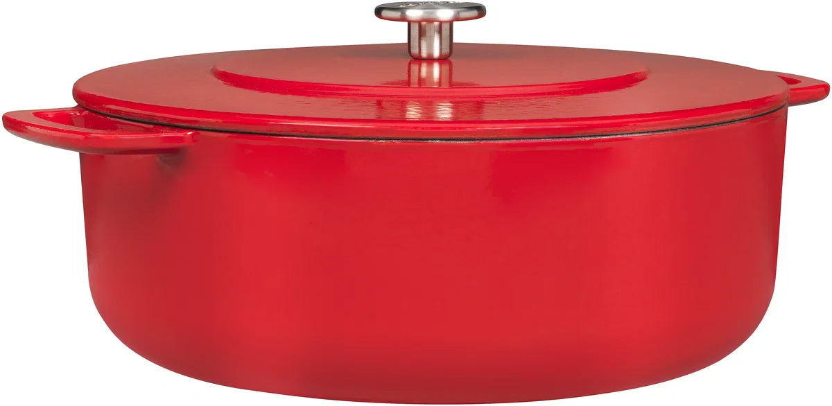 Combekk Sous Chef Gietijzeren Braadpan - 28cm - Rood