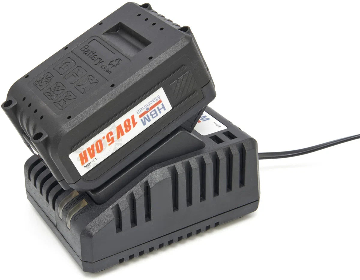 18 Volt 5 A Tuinpomp, Waterpomp - Compleet met 2 Accu's en lader