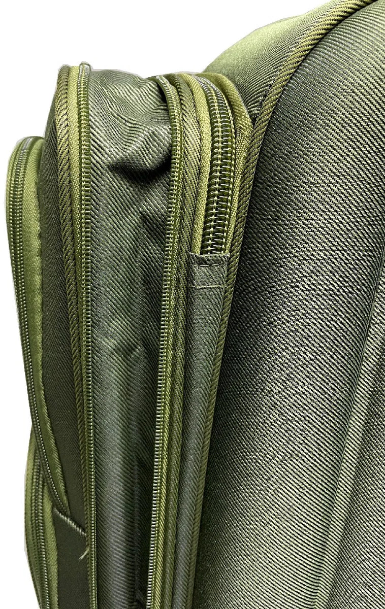 Dubai Abudabi Grote Koffer - 76 cm - 95/103 liter - Uitbreidbaar - Groen